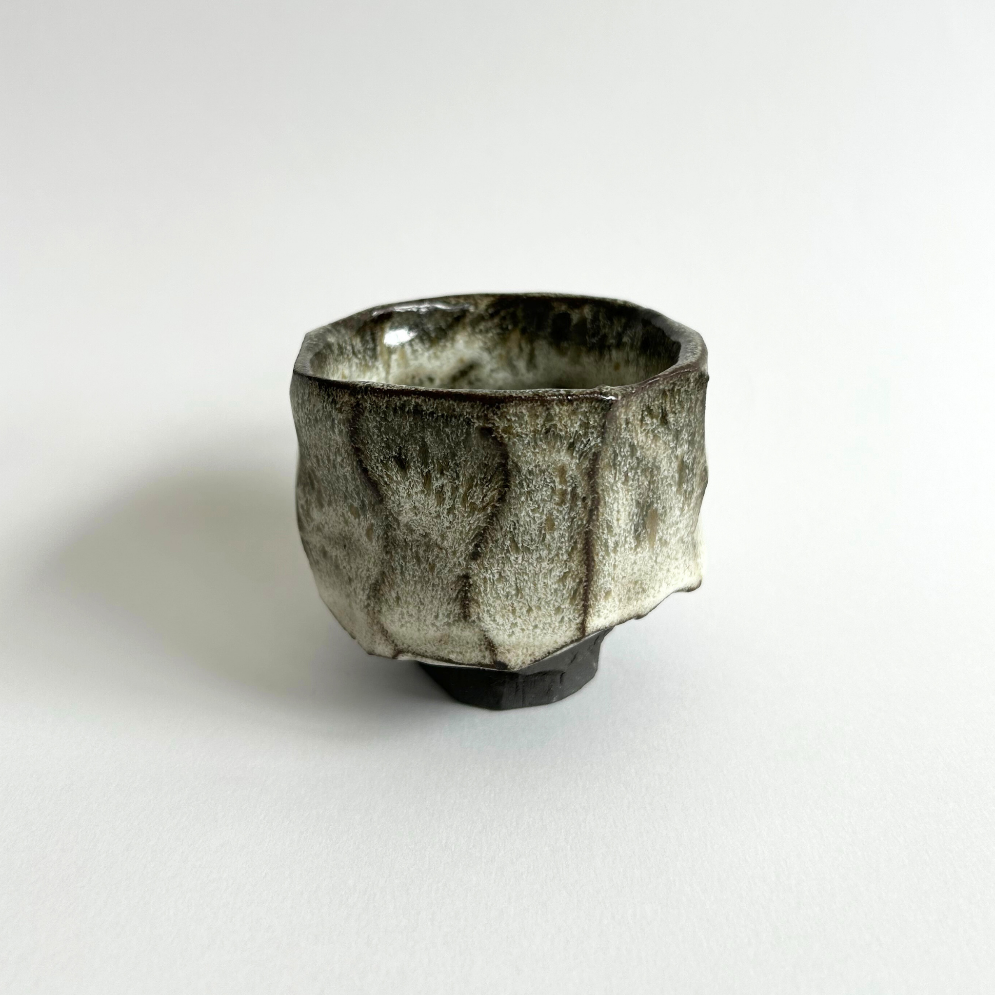 Kurinuki tea bowl